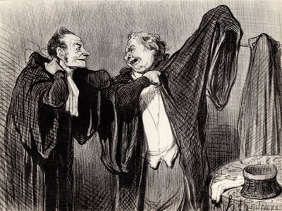 Entre colegas, 1845-1848 de Honoré Daumier