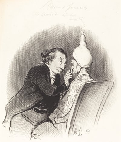 Un Feliz Hallazgo de Honoré Daumier