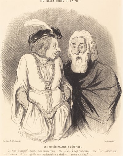 Una Representación a Beneficio de Honoré Daumier