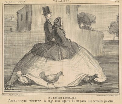 Un error excusable de Honoré Daumier