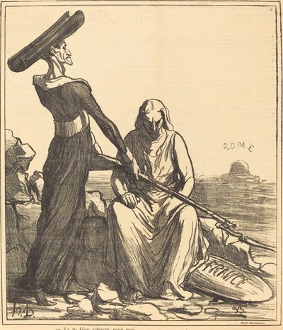 Ve a terminar por mí de Honoré Daumier
