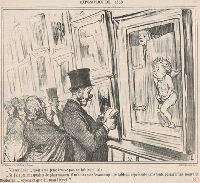 Ven entonces..., mi amigo, no encuentro... de Honoré Daumier