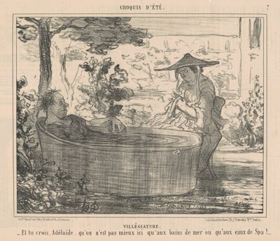 Vacaciones de Honoré Daumier