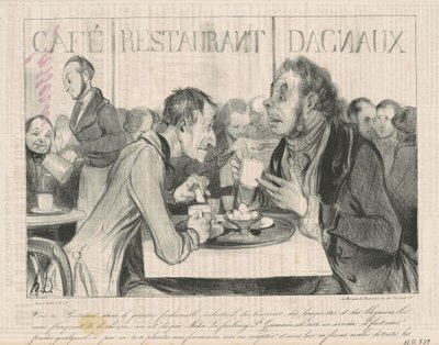 ¿Ves a Bertrand? de Honoré Daumier