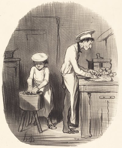 ¿Ves pequeño, estás equivocado...? de Honoré Daumier