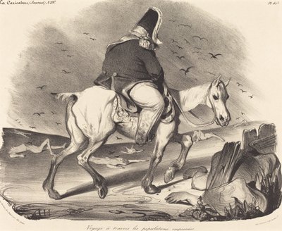 Viaje a través de las poblaciones entusiastas de Honoré Daumier