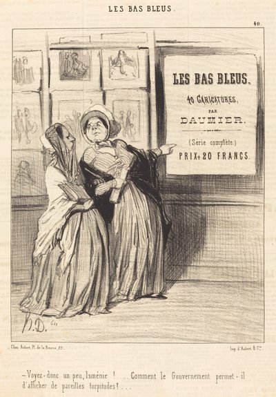 ¡Mira un poco, Isménie!... de Honoré Daumier