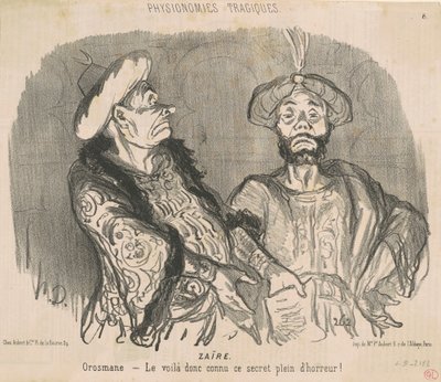 Zaïre de Honoré Daumier