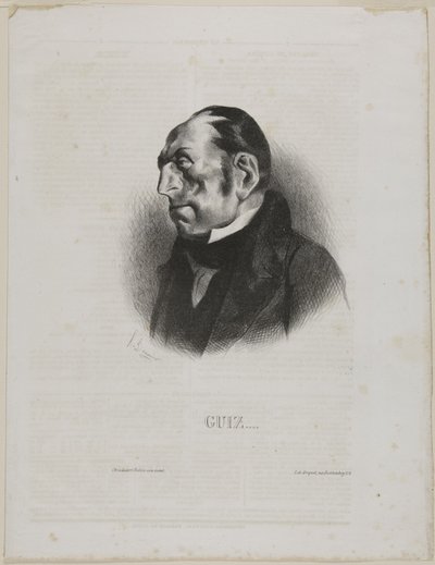 Guiz.... de Honoré Victorin Daumier