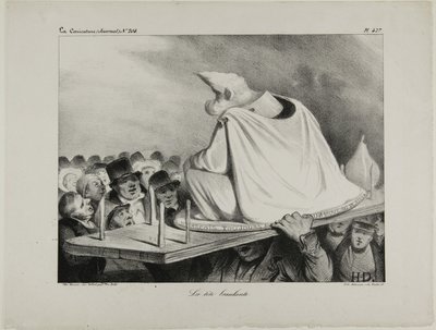 La Cabeza Suelta, placa 427 de Honoré Victorin Daumier
