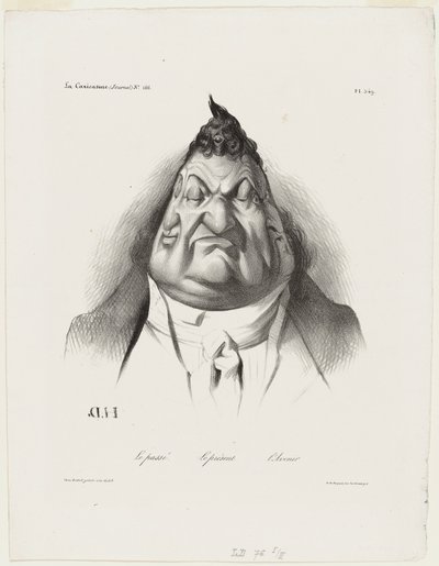 El pasado, el presente, el futuro, plancha 349 de Honoré Victorin Daumier