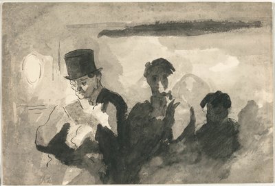 Vagón de tercera clase de Honoré Victorin Daumier