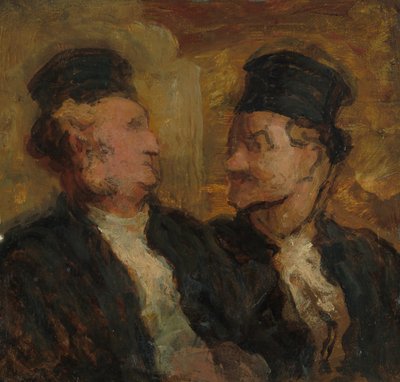 Dos abogados de Honoré Victorin Daumier