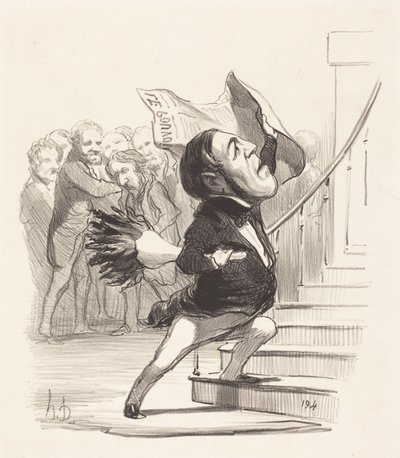 A. Granier de Cassagnac de Honoré Daumier