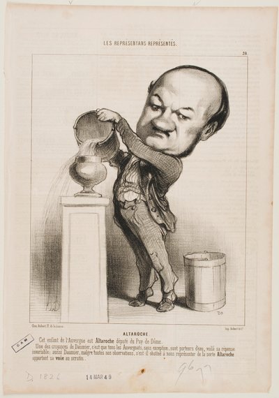 Altaroche de Honoré Daumier