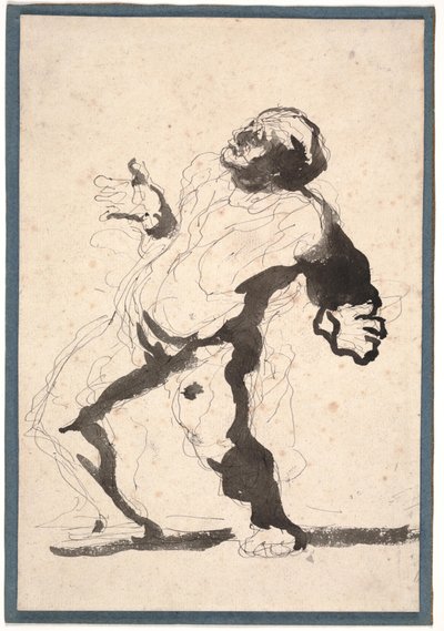 Un actor de Honoré Daumier