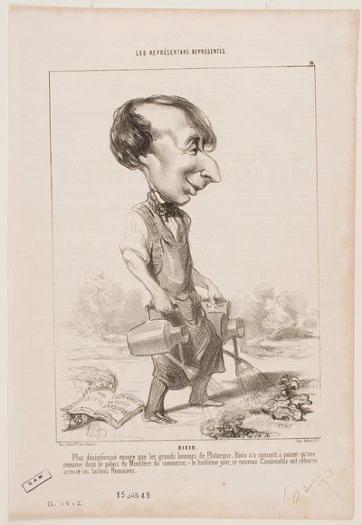 Bixio de Honoré Daumier