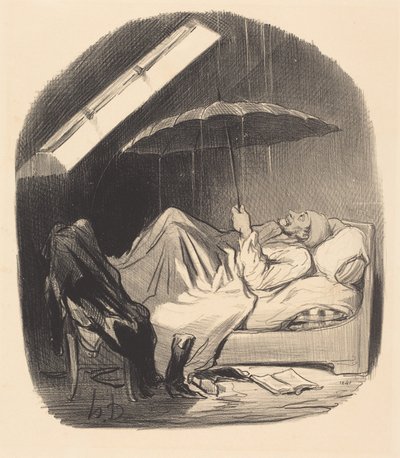 Brigand de propietario de Honoré Daumier