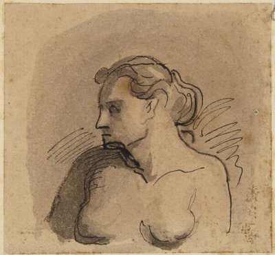 Busto de mujer de Honoré Daumier