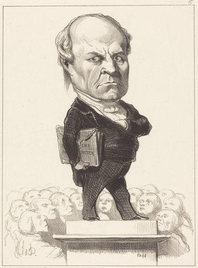 C.H. Odilon Barrot de Honoré Daumier