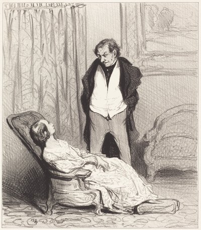 Zanahoria del estuche de Honoré Daumier