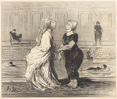Querida baronesa, la felicito... de Honoré Daumier