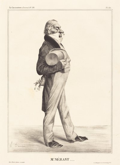 Conde Horacio Sébastiani de Honoré Daumier