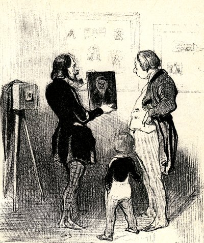 Daguerreotypy de Honore Daumier