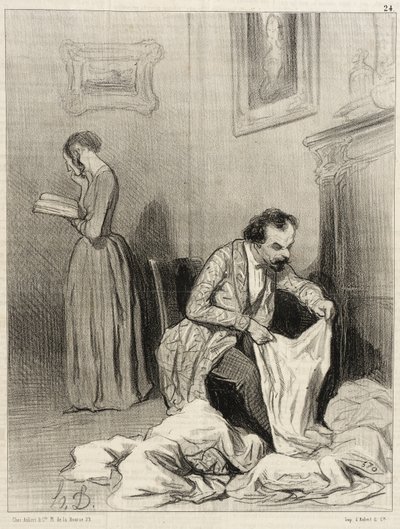 Desde que Virginie obtuvo el séptimo accésit... de Honoré Daumier