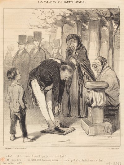 ¡Eh!... ¡Eh!... pero parece que... de Honoré Daumier