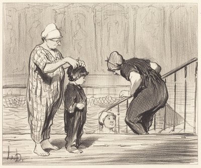 En familia de Honoré Daumier