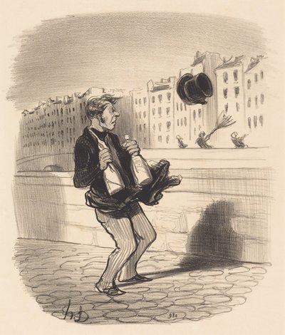 Entre, señor... no se moleste... de Honoré Daumier