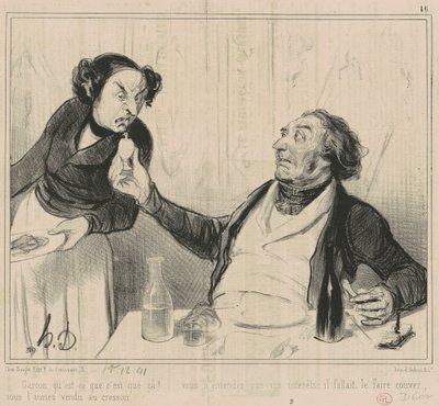 Garzón, ¿qué es esto? ... de Honoré Daumier