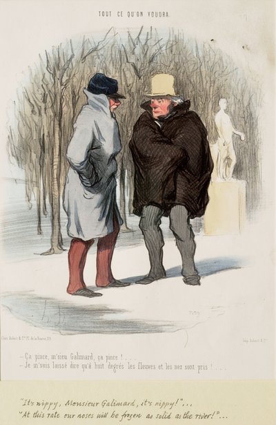 ¡Pica, señor Galimard, pica!... de Honoré Daumier