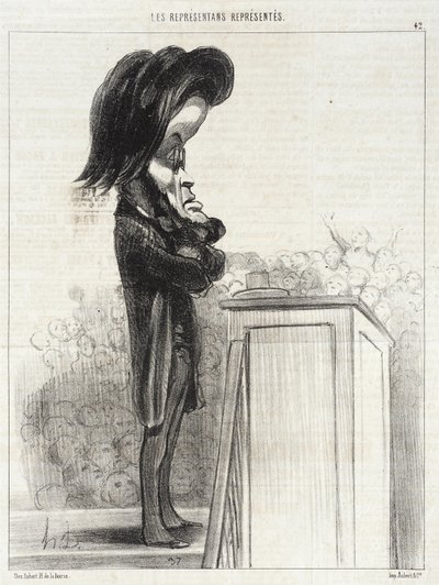 Jules Favre de Honoré Daumier