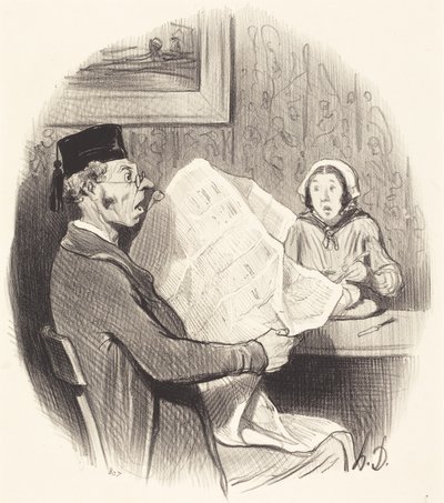 El formato cada vez más monstruoso de Honoré Daumier