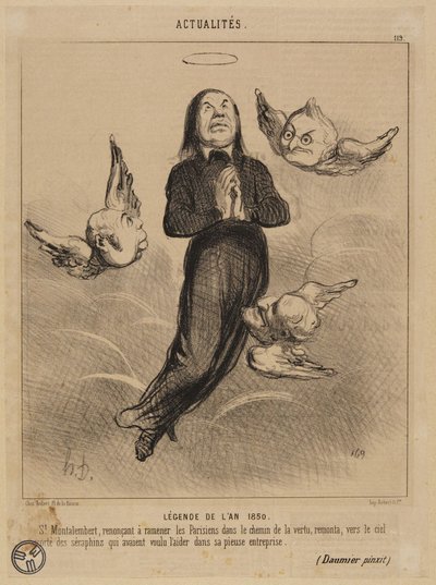 «Leyenda del año 1850» de Honoré Daumier