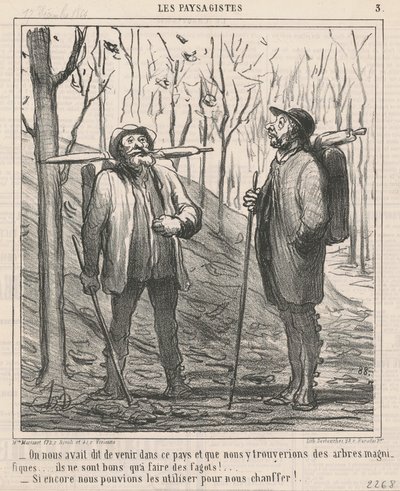 Nos dijeron que viniéramos a este país... de Honoré Daumier