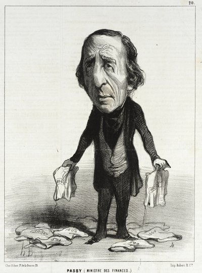 Passy (Ministro de Finanzas) de Honoré Daumier