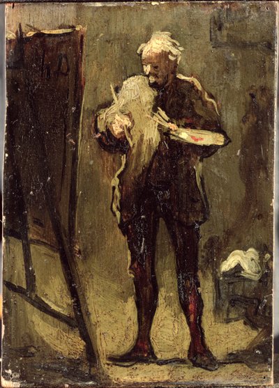 Autorretrato de Honoré Daumier