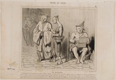 Los mendigos de Honoré Daumier