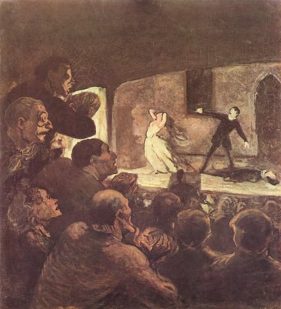 El melodrama de Honoré Daumier