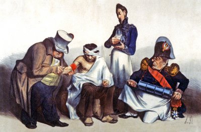 Tratamiento de Francia tras la revolución de 1830 de Honoré Daumier
