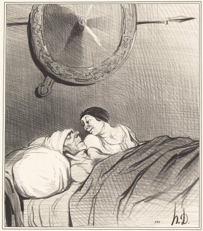 Ulises y Penélope de Honoré Daumier