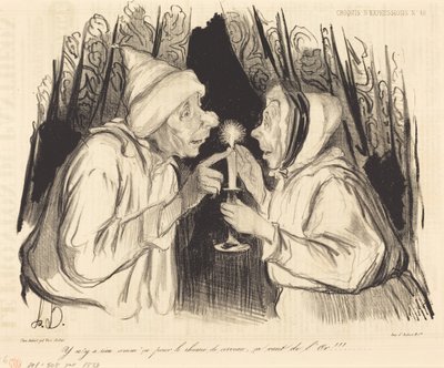 No hay nada como esto para el resfriado... de Honoré Daumier