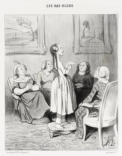 «...aunque tuvieran que maldecirme...» de Honoré Daumier