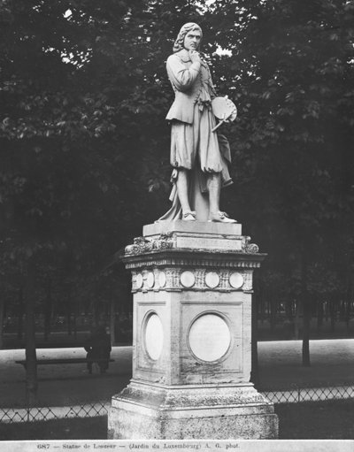 El pintor Eustache Le Sueur, 1853 de Honore Jean Aristide Husson