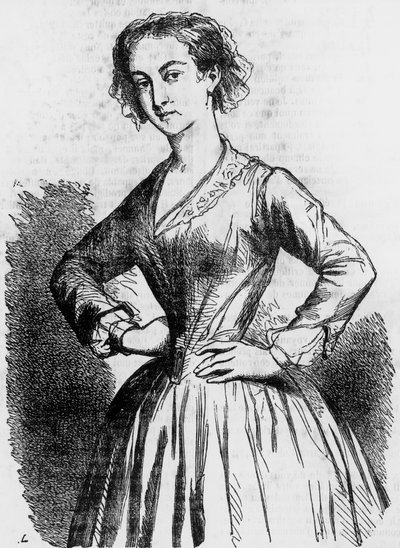 Ilustración de La prima Bette (La cousine Bette) de Honore de Balzac (1799-1850), edición francesa de Honore de Balzac