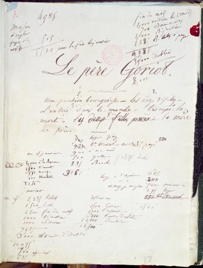 Página manuscrita de 