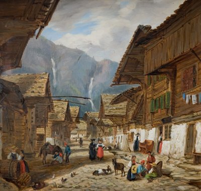 Andermatt, Suiza, 1880 de Hopkins Horsley Hobday Horsley